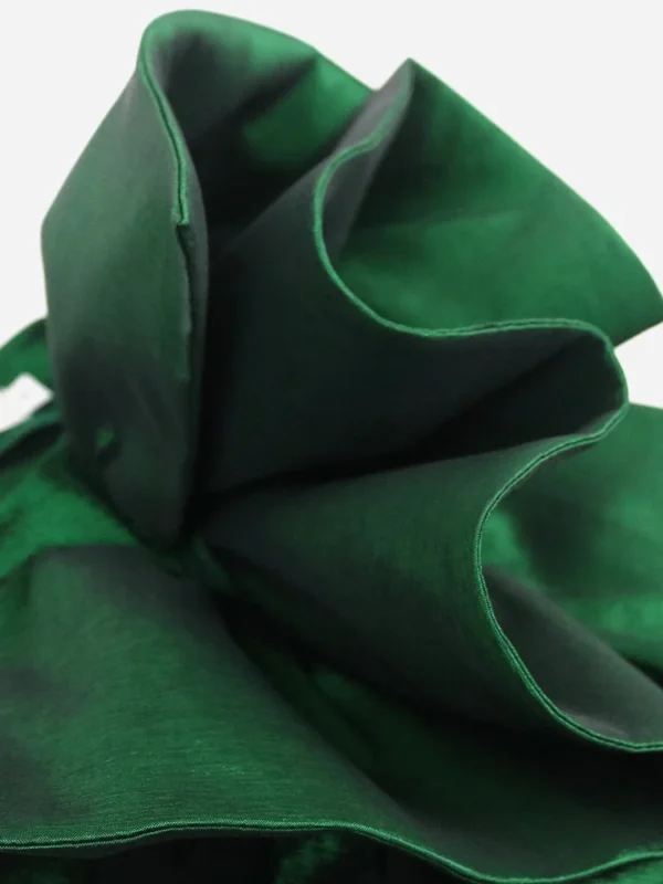 Green Party Long Dress Women Long Sleeve Slim Evening Gown Cocktail - Image 6