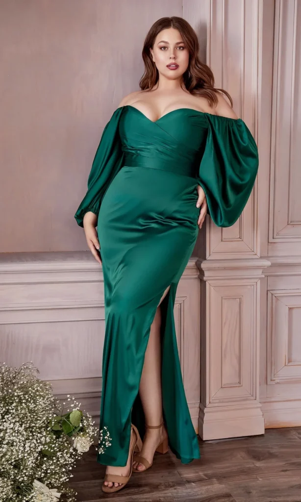 The Most Flattering Green Prom Dresses for Plus Size Figures
