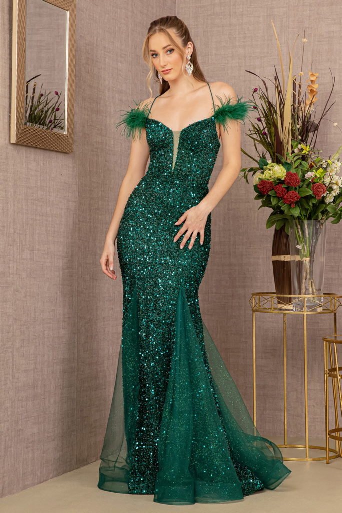 Unique Green Prom Dress Designs